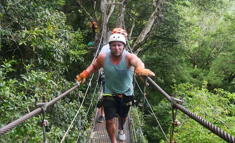 ziplining in the dominican republic