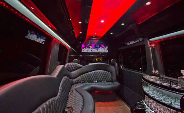 Las Vegas party bus for bachelor party