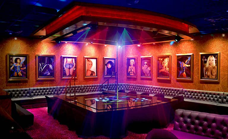 Las Vegas bachelor party strip club package