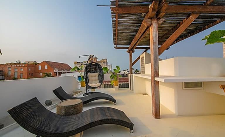 Pool Home Rental in Cartagena House
